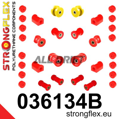 036134B Teljes futómű szilent készlet BMW E3 / E9 / E12 / E24