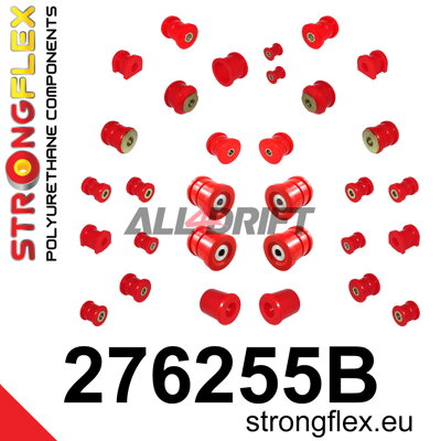 276255B Teljes futómű szilent készlet - Subaru III (09-13) SH