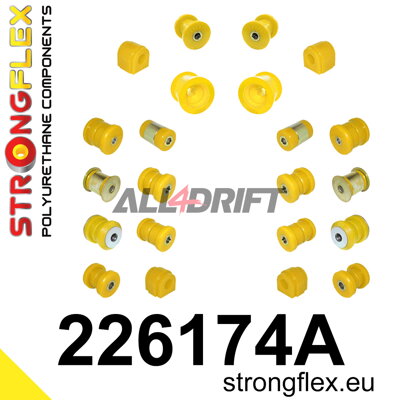 226174A Első és hátsó futómű szilent készlet SPORT Audi / Seat / Škoda / VW