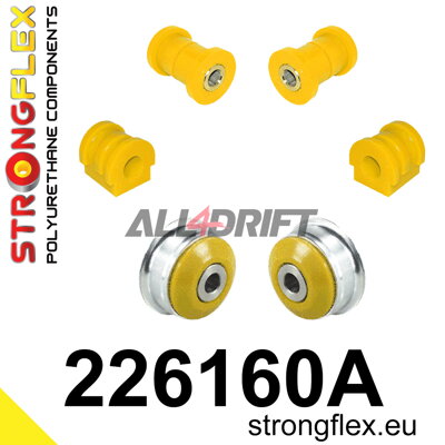226160A Első futómű szilent készlet SPORT Audi / Seat / Škoda / VW