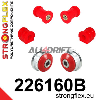 226160B Első futómű szilent készlet Audi / Seat / Škoda / VW