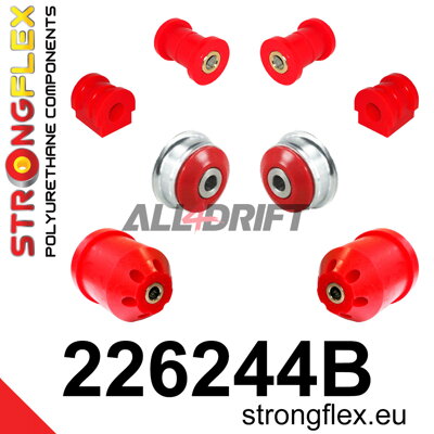 226244B Első futómű és hátsó hosszlengőkar szilent készlet Audi / Seat / Škoda / VW