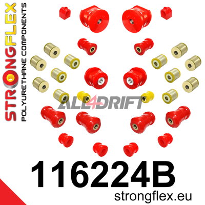 116224B Teljes futómű szilent készlet Mercedes