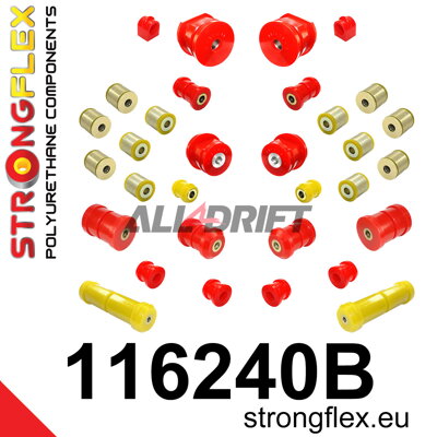 116240B Teljes futómű szilent készlet Chrysler / Mercedes