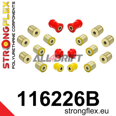 116226B Hátsó futómű szilent készlet Chrysler / Mercedes