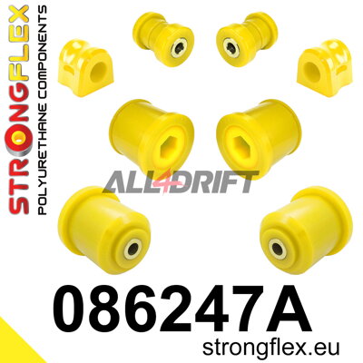 086247A Első futómű és hátsó bölcső szilent készlet SPORT - Honda VIII (06-12) Hatchback FK / FN