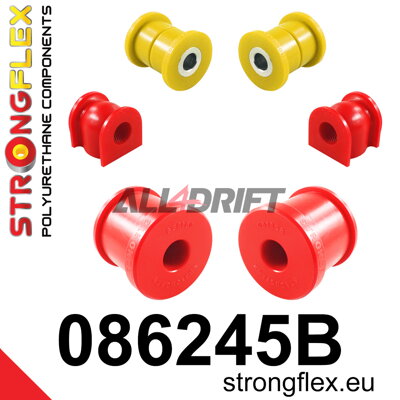 086245B Első futómű szilent készlet Honda City / Insight / Jazz