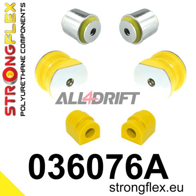 036076A Első futómű szilent készlet SPORT - BMW II (81-88) E28