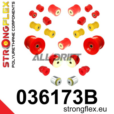 036173B Teljes futómű szilent készlet BMW E32 / E34