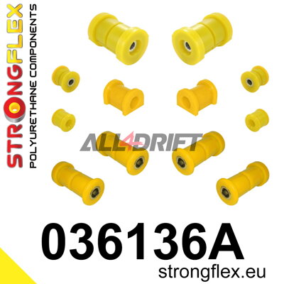 036136A Hátsó futómű szilent készlet SPORT BMW E36 Compact / Z3