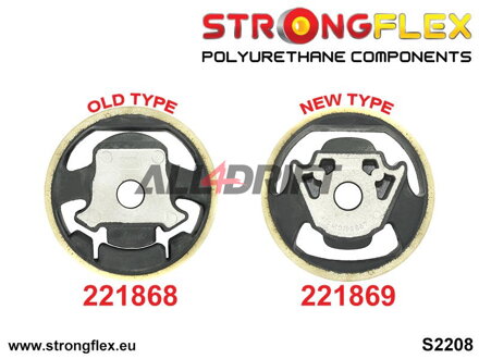 221869B Alsó motortartó betét Audi / Seat / Škoda / VW