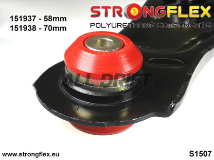 151938A Első alsó lengőkar hátsó szilent 70mm SPORT - Renault III (09-16)