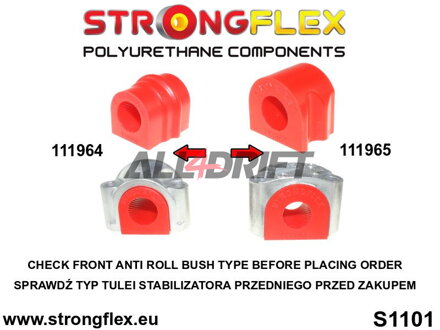 111965B Első stabilizátor szilent - Mercedes W209 (02-10)