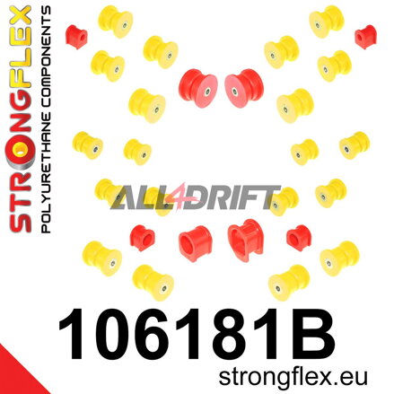 106181B Teljes futómű szilent készlet - Mazda III (92-02) FD