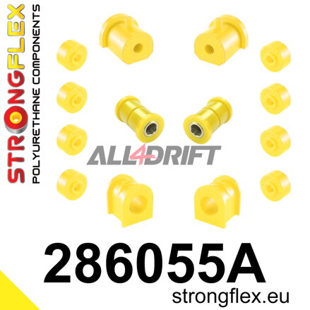 286055A Első futómű szilent készlet SPORT - Nissan II (92-02) K11