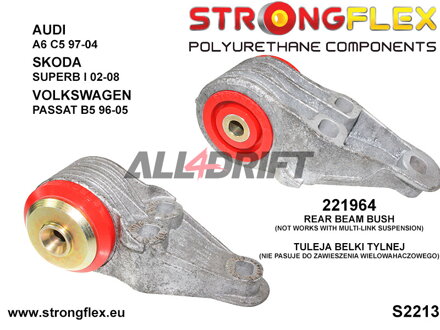 221964B Hátsó híd szilent Audi / Škoda / VW