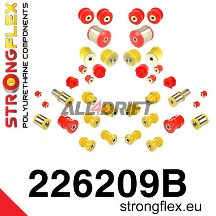 226209B Teljes futómű szilent készlet Audi / VW