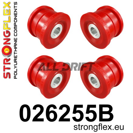 026255B Hátsó bölcső szilent készlet Audi / Porsche / VW