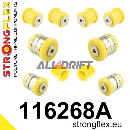 116268A Első futómű szilent készlet SPORT - Mercedes C216 RWD