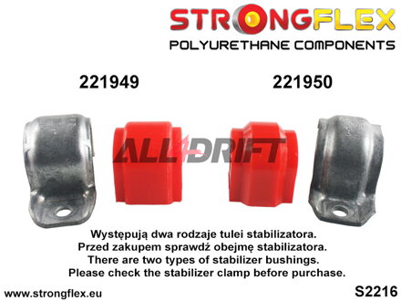 226227B Hátsó futómű szilent készlet Audi / Seat / Škoda / VW / Cupra