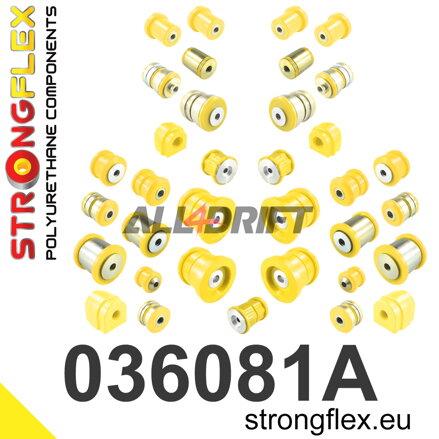 036081A Teljes poliuretán futómű szilent készlet SPORT - BMW F01 / F02 RWD