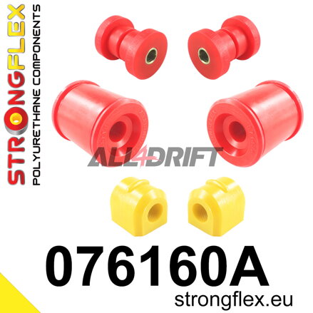 076160B Első futómű szilent készlet Ford / Mazda / Volvo