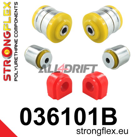 036101B Első futómű szilent készlet BMW X3 / X4