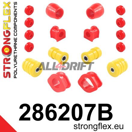 286207B Első futómű szilent készlet Datsun / Nissan