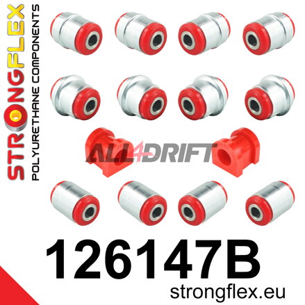 126147B Hátsó futómű szilent készlet