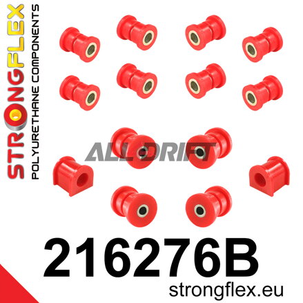 216276B Hátsó futómű szilent készlet - Toyota E100 FWD