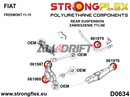 061988A Hátsó agy alsó szilent 53mm SPORT - Fiat Freemont (11-15)