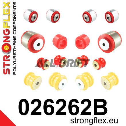 026262B Első futómű szilent készlet Audi A8 / S8