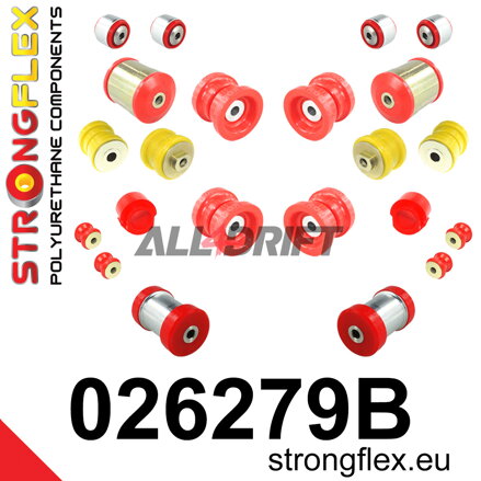 026279B Teljes futómű szilent készlet Audi