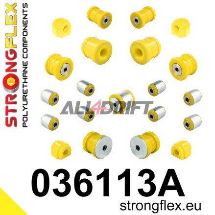 036113A Teljes poliuretán futómű szilent készlet SPORT BMW / Mini