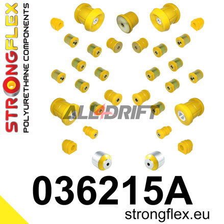 036215A Teljes futómű szilent készlet SPORT BMW E8x / E9x