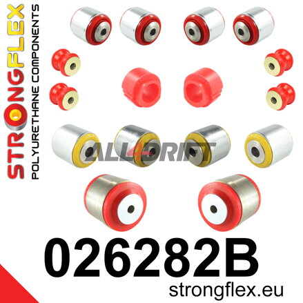 026282B Első futómű szilent készlet Audi A4 / A5