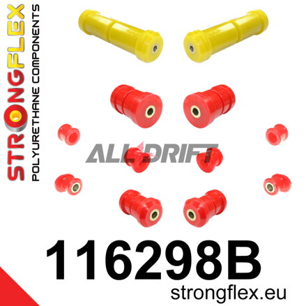 116298B Első futómű szilent készlet - Mercedes W210 RWD