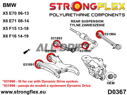 031996B Hátsó stabilizátor szilent BMW X5 / X6