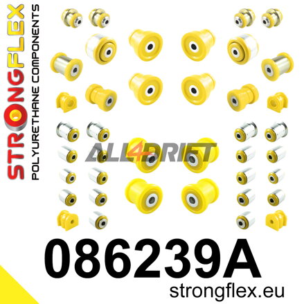 086239A Teljes futómű szilent készlet SPORT - Honda VIII (08-16)