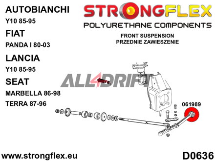 061989A Első lengőkar belső szilent SPORT