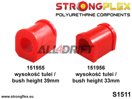 156095A Első futómű szilent készlet SPORT - Renault Rapid / Extra / Express (85-02)