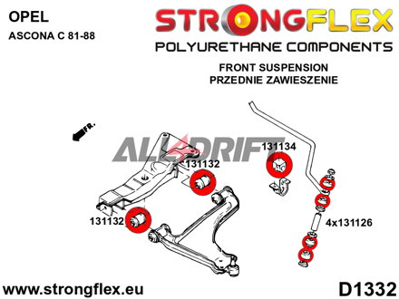 131126A Első szemes csavar rögzítő szilent SPORT