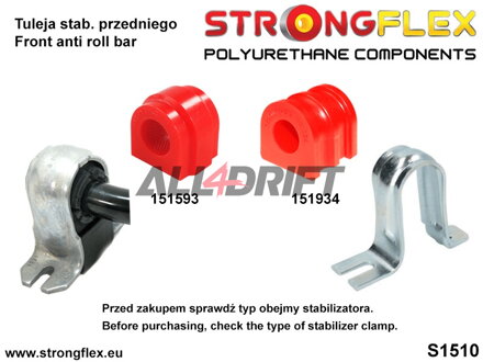 151934A Első stabilizátor szilent SPORT