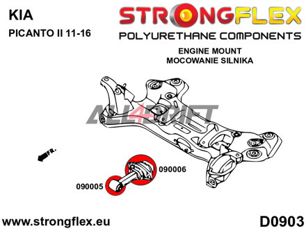 090005A Sebességváltó tartó szilent SPORT Hyundai / Kia