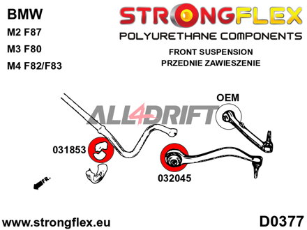 031853A Első stabilizátor szilent SPORT BMW